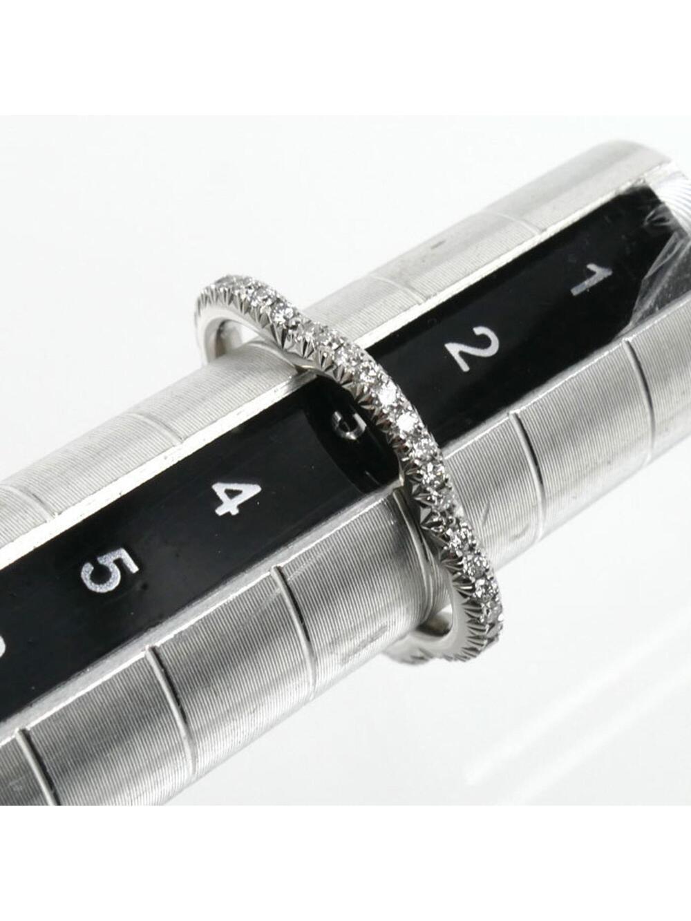 Chanel Ring 18K White Gold With Diamond #319201C19B - Picture 5 of 6